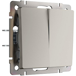Выключатель двухклавишный перекрестный Werkel W1223004 4690389211942 a069460