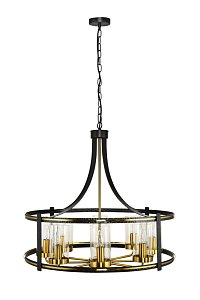 Подвесная люстра Arte Lamp Avior A7011SP-8BK
