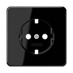 Розетка штепсельная Schuko Jung CD1520BFPLSW