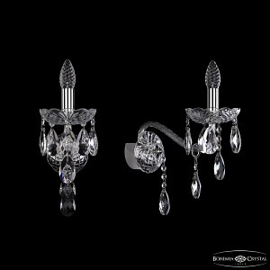 Бра Bohemia Ivele Crystal 1415B/1/200/XL Ni
