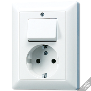 Розетка штепсельная Schuko Jung AS5576EU