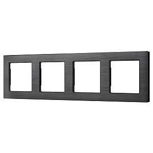 Рамка четырехместная Arlight FRM-PRESTO-ALS-4-BK 043862