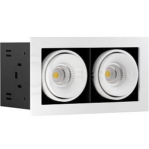 Встраиваемый светильник Ledron ON-202-9W WH-BK 00000013723