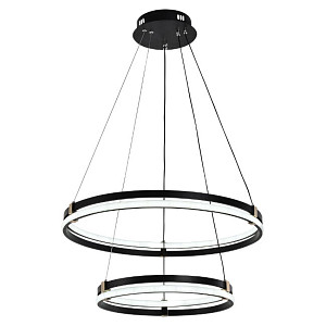 Подвесная люстра Seven Fires Liven SF5023/2P-BK-GD