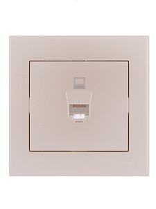 Розетка компьютерная Lezard Rain 703-3030-139