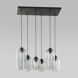 Подвесная люстра TK Lighting 1027 Marco Graphite