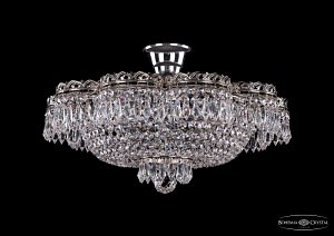 Люстра на штанге Bohemia Ivele Crystal 19301/45JB Ni