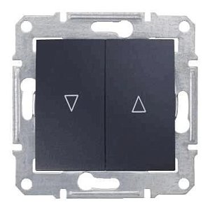 Выключатель для жалюзи злектрическая блокировка Schneider Electric Sedna SDN1300170