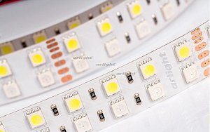 Светодиодная лента Arlight RT 2-5000 24V RGB-Warm 2x2 (5060, 720 LED, LUX) 012327