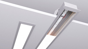 Встраиваемый линейный светильник Siled Linea Inner 7370024