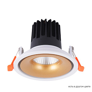Встраиваемый светильник Crystal Lux CLT 005C108 WH-GO 4000K