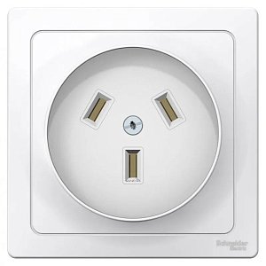 Розетка силовая Schneider Electric Blanca BLNSR003231