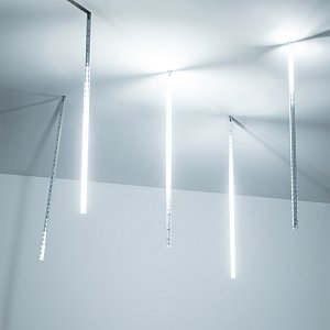 Светодиодная гирлянда Arlight ARD-Icefall-Classic-D12-500-5PCS-Clear-72LED-Live White 026049