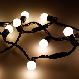Светодиодная гирлянда Arlight ARD-Ball-Classic-D17.5-20000-Black-200LED Warm 025591