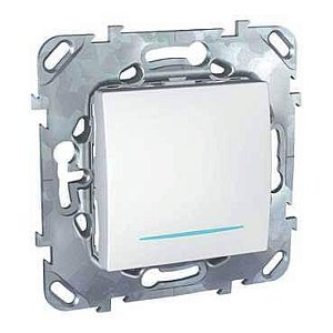 Выключатель одноклавишный с подсветкой Schneider Electric Unica MGU5.201.18NZD