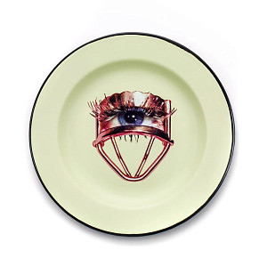 Тарелка Seletti Eye Toiletpaper Enamel 16844