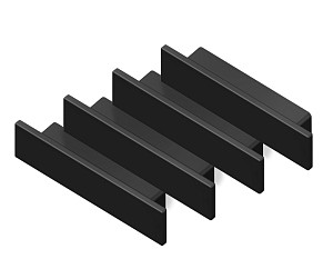 Заглушка (4 шт.) Ambrella Light Alum Profile GP8451