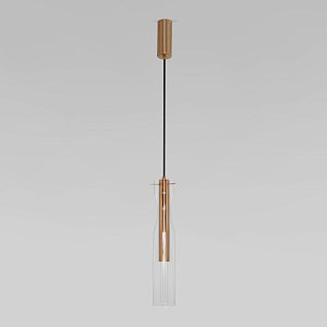 Подвесной светильник Eurosvet Swan 50253/1 LED латунь a063268