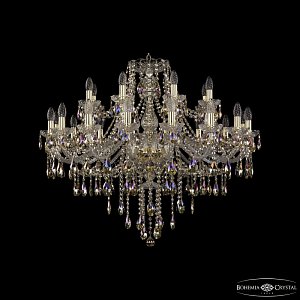 Подвесная люстра Bohemia Ivele Crystal 1415/16+8/360 G R801