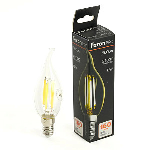 Лампа светодиодная Feron LB-1216 E14 6W 2700K 51262