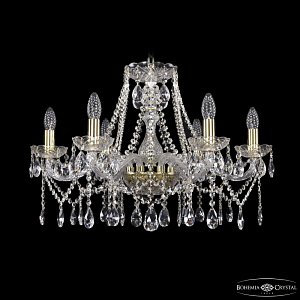Подвесная люстра Bohemia Ivele Crystal 1413/6/220 G