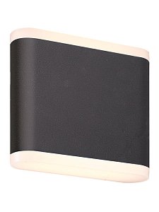 Уличный настенный светильник Elvan GW-6080L-12W-WW-BK