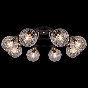 Люстра на штанге Illumico IL0296-8CSQ-79 BK AB