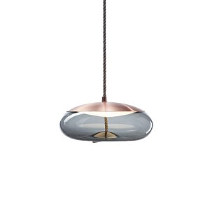 Подвесной светильник Delight Collection Knot 9966P/D copper/blue