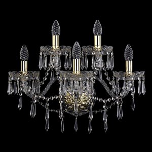 Бра Bohemia Ivele 1403B/3+2/195/XL/G