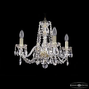 Подвесная люстра Bohemia Ivele Crystal 1402/4/160 G