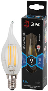 Лампа светодиодная Эра E14 9W 4000K F-LED BXS-9W-840-E14 Б0047005