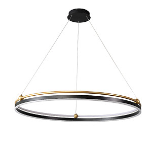 Подвесная люстра Crystal Lux FERNANDO SP88W LED BLACK/GOLD