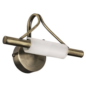 Подсветка для зеркал Ideal Lux Lucciola AP1 Brunito 119755