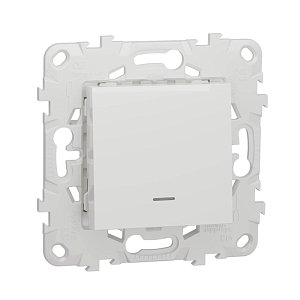 Выключатель одноклавишный Schneider Electric Unica New NU520118N