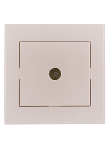 Розетка ТВ оконечная Lezard Rain 703-3030-130
