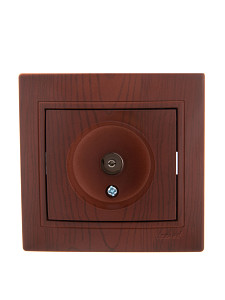 Розетка ТВ оконечная Lezard Mira 701-0601-130