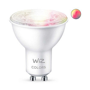 Умная светодиодная лампа Wiz Wi-Fi BLE50WGU10922-65RGB1PF/6 GU10 4,7W 2700K 929002448402