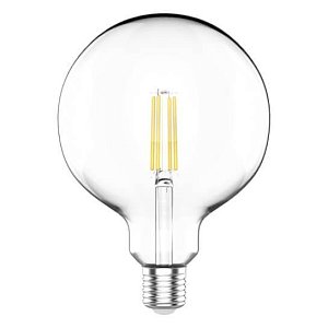 Лампа светодиодная филаментная Gauss E27 11,5W 2700K шар прозрачный 1111212