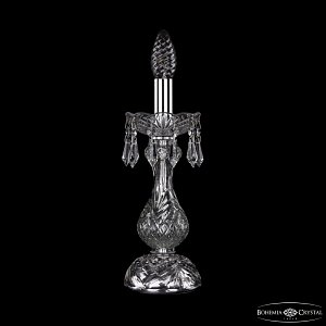 Настольная лампа Bohemia Ivele Crystal 1403L/1-31 Ni