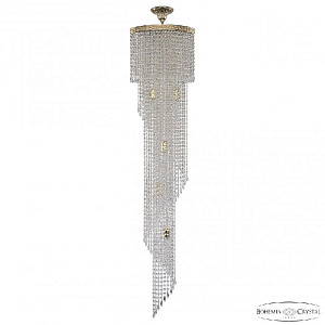 Каскадная люстра Bohemia Ivele Crystal 83113/35IV-150 G