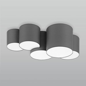 Потолочная люстра TK Lighting 4394 Mona Gray
