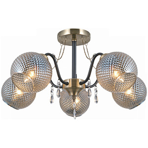 Люстра на штанге Illumico IL0432-5CSQ-29 AB BK