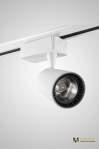 Трековый однофазный светильник AM Group AM228-10W WH 3000K