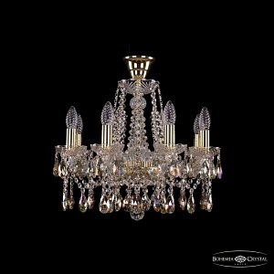 Подвесная люстра Bohemia Ivele Crystal 1413/8/165 G K701