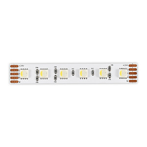 Светодиодная лента ST Luce 24В 18Вт/м 3000К+RGBК 1м IP20 ST1005.318.20RGBW