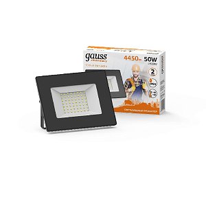 Прожектор светодиодный Gauss Elementary 50W 3000К 613527150