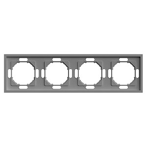 Рамка четырехместная Stekker Эмили PFR00-5004-10 49965