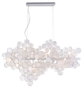 Подвесной светильник Crystal Lux Deseo DESEO SP12 L1000 SILVER