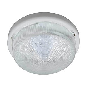 Потолочный светодиодный светильник (UL-00005242) Uniel ULO-K05A 6W/6000K/R24 IP44 White/Glass