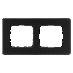 Рамка 2-постовая Jasmart G-Glass G1002GB-RM